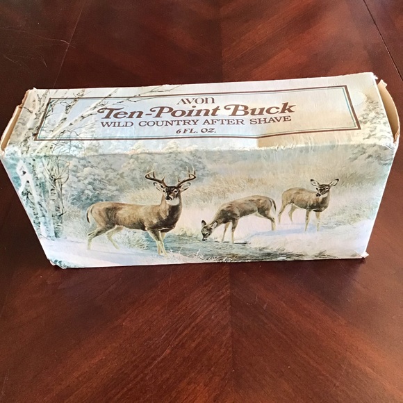 NEW Avon Vintage Ten-Point Buck Wild Country After Shave - Picture 2 of 5